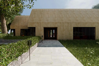 do 3d architecture villas contemporary family house model rendering walkthrough