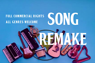 recreate any song or make a high quality instrumental remake