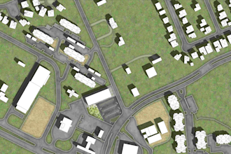 create 2d site plan, floor plan and elevation drawings