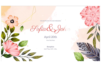 create beautiful animated invitations for any occasion