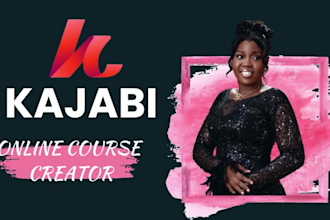 setup kajabi online course, kajabi website and kajabi expert