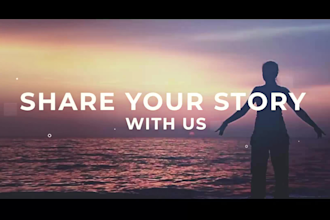 create brand commercial videos or advertising promo video