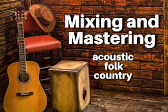 mix and master your indie, folk, pop, country song