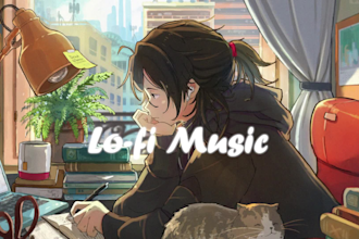 produce 30 lofi hip hop chill music beats playlist for you