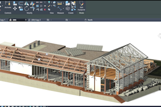 create 3d bim modeling in revit and bim rendering