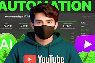 automate your youtube automation channel, make top 10 cash cow faceless videos