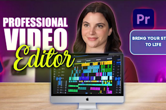 do professional video editing for youtube