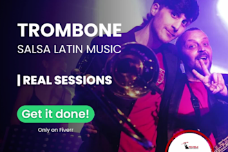 record trombones for latin music productions