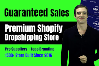 create automated shopify dropshipping store, shopify website aliexpress