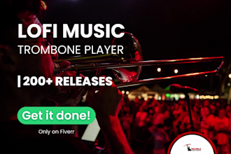 record lofi and hip hop trombone lines