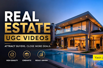 create professional real estate ugc video ads for realtors and property listings