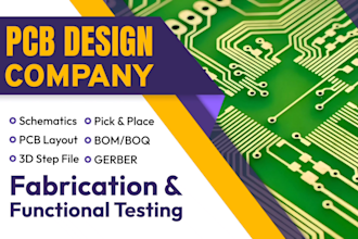 design fabricate and test custom pcb boards