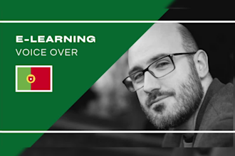 voice your elearning portuguese course video tutorial