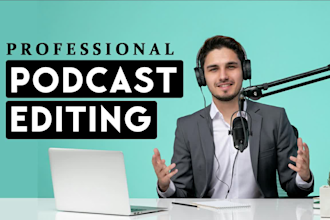 do podcast editing and audio editing
