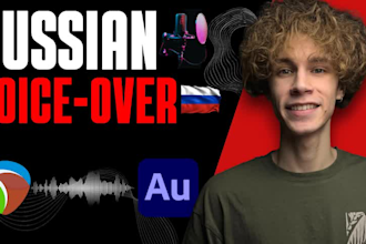 a professional russian voice over