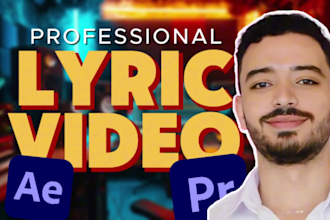create an animated lyric video for your song