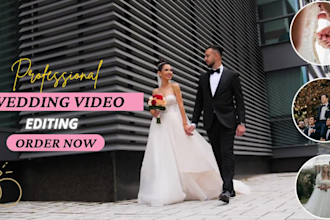 create emotional wedding highlights with vows and speeches