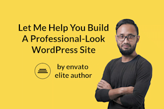 design a premium wordpress website with elementor builder