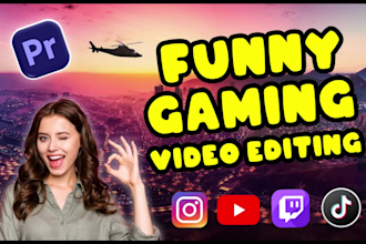 do funny gaming video editing