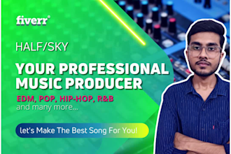 be your professional multi genre ghost producer, pop, trap, house and lofi