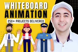 make a whiteboard animation video, custom whiteboard animations, doodle video