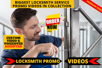 create locksmith or lock repair explainer promo video
