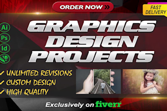 design unique graphics for social media and print