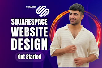 build squarespace website, design or redesign squarespace website development