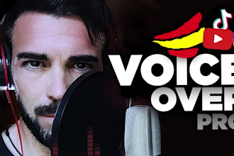 produce your ad with the best spanish voice, music and fx