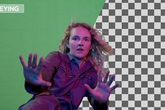 do vfx green screen removal or croma keying