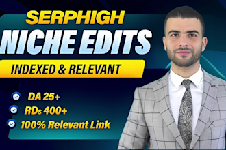 do niche edit link insert with contextual authority high quality seo backlinks