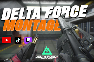 edit clean delta force montages and stream highlights