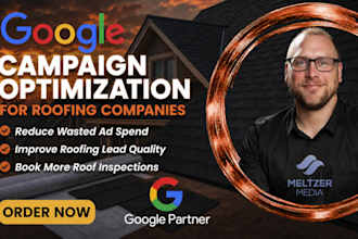 optimize google ads for roofing companies