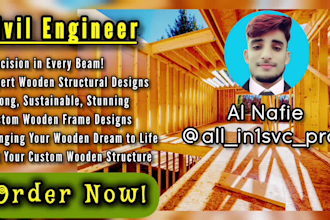 design residential wooden building structures