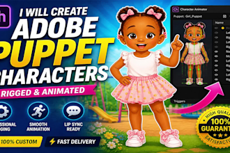 create adobe character animator puppets