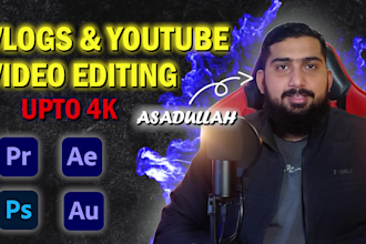 edit vlogs and youtube videos up to 4k