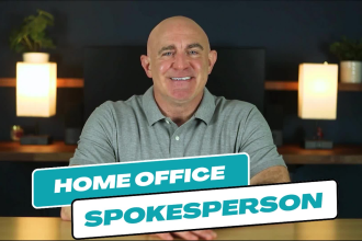 produce a home office male spokesperson video