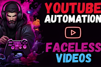 do youtube automation and faceless video editing or ai video animation