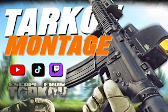 edit clean escape from tarkov montages and stream highlights