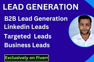 do targeted b2b lead generation for any industry