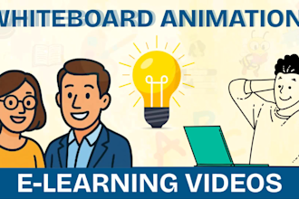 create animated elearning course and training videos