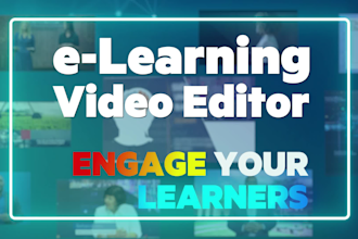 video edit your elearning, training and educational videos