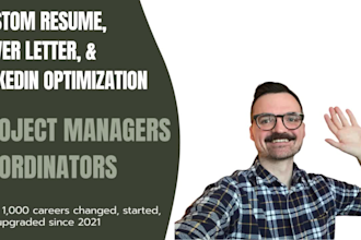 write a professional new pmp, scrum master, or project coordinator resume
