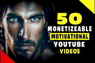 create motivational videos for youtube channel