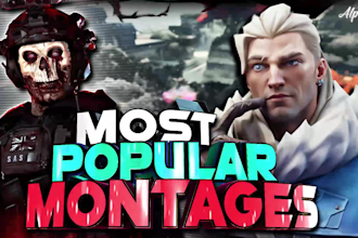 edit top montages for cod mw3 bo7 valorant cs2 roblox, more