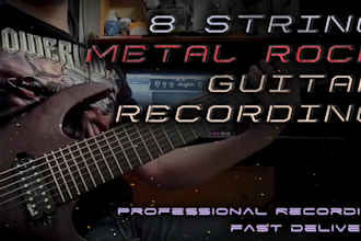 record 8 string guitar