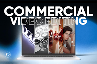 do expert commercial and ads video editing