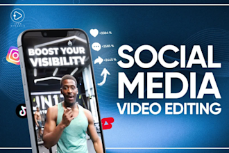 do professional social media video editing