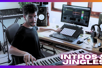 create special intro music for a podcast or youtube channel
