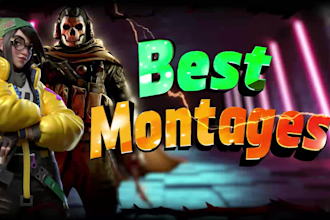 edit best valorant, cod mw3 or any gameplay montage